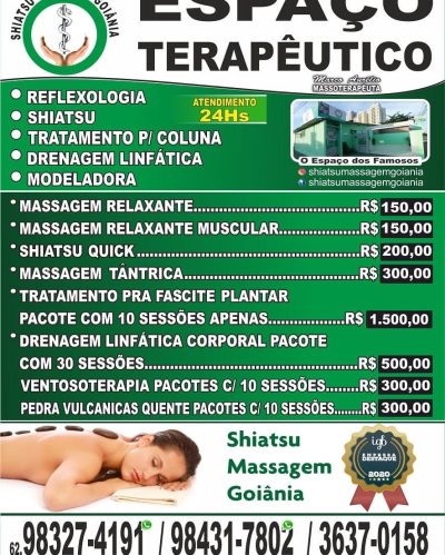 SPA MASSAGEM TÂNTRICA GOIÂNIA – MASSAGEM RELAXANTE MUSCULAR NO CENTRO EM GOIÂNIA