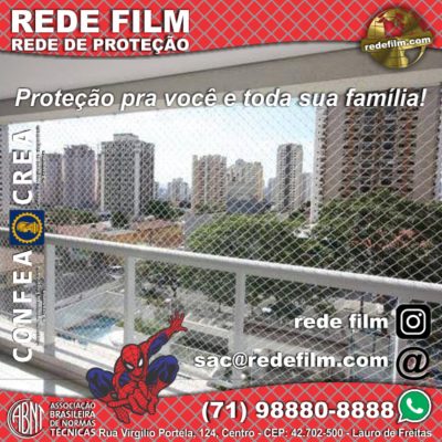 REDE FILM – REDE DE PROTEÇÃO DE QUADRA EM PATAMARES EM SALVADOR – BA