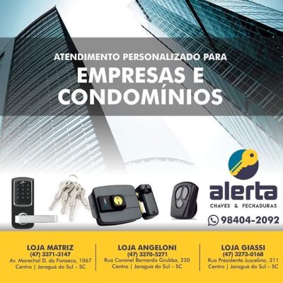 CHAVEIRO ALERTA E CARIMBO – CHAVEIRO EM JARAGUÁ