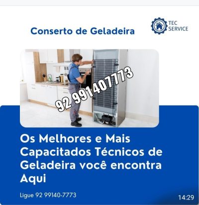 TEC SERVICE – CONSERTO DE MÁQUINA DE LAVAR NO CENTRO EM MANAUS
