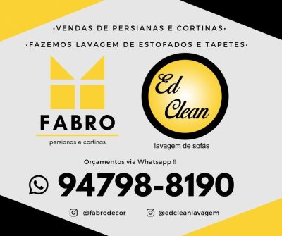 ED CLEAN – HIGIENIZAÇÃO DE ESTOFADOS NA VILA OSASCO EM OSASCO