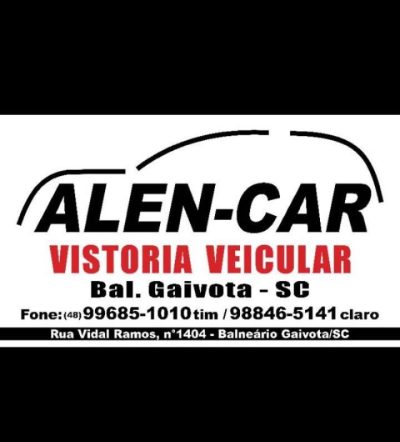 VISTORIA ALEN-CAR &#8211; VISTORIA DE CARRO EM BALNEÁRIO GAIVOTA