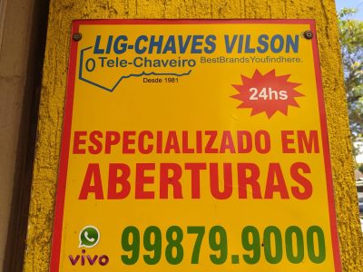 LIG CHAVES VILSON E FECHADURAS – ABERTURA DE PORTA EM PORTO ALEGRE