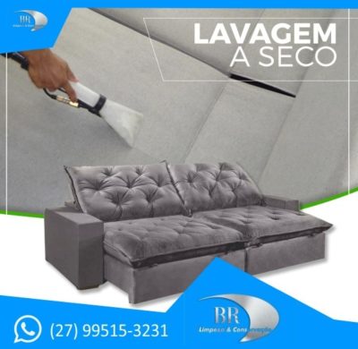 BR LIMPEZA – LIMPEZA DE SOFÁ NO JARDIM DA PENHA EM VITÓRIA