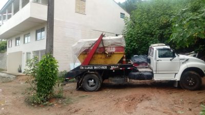 BELLO ENTULHOS E DESENTUPIDORA – DEMOLIÇÃO NO CENTRO EM PALHOÇA