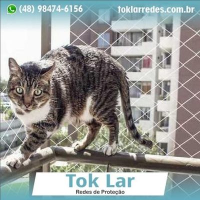 TOK LAR REDES – REDE DE PROTEÇÃO PARA SACADA EM FLORIANÓPOLIS – SC